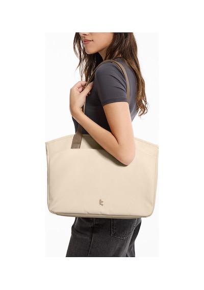 Versatile T23 16 Inç Bej Tote Bag Laptop Notebook Omuz Çantası - T23m1k1 Haki