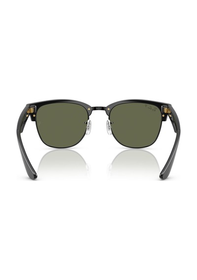 Ray-Ban Rbr0504s 67839a 51 Clubmaster Reverse Polarize Unisex Güneş Gözlüğü Siyah