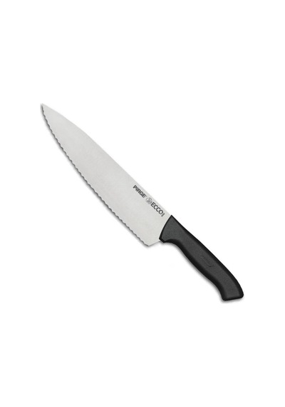 Pirge Ecco Dişli Şef Bıçağı 21 Cm Siyah 38261 Diğer