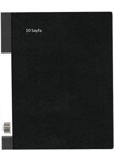 Noki Sunum Dosyası 10 Lu - Siyah