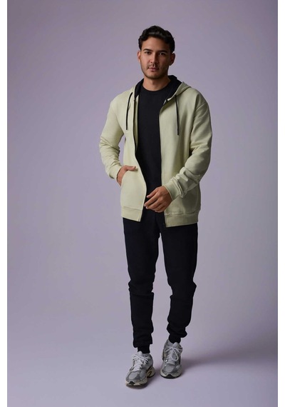 Defys Defy S Erkek Oversize Kapüşonlu Fermuarlı Cepli Sweatshirt Açık Yeşil - 527577758 Açık Yeşil Defys Defy S Erkek Oversize Kapüşonlu Fermuarlı Cepli Sweatshirt Açık Yeşil - 527577758 Açık Yeşil