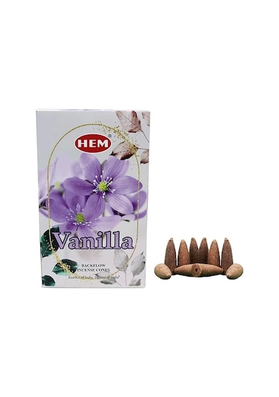 Vanilla Back Flow Konik Tütsü 10'lu.