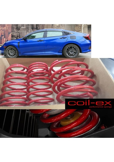 Coil-Ex Honda Civic 2016.2020 FC5 Sedan 4.5 CM Helezon Spor Yay