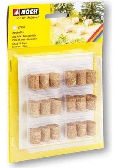 Noch 7460 Saman Balyaları, 18 Adet Diorama Malzemesi-54844