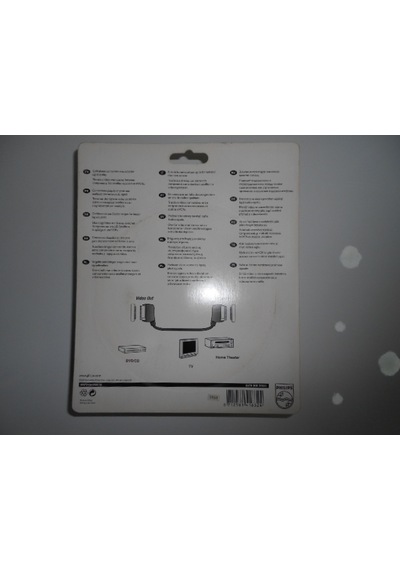 Philips Uyumlu Swv4543W Scart Scart 3 Metre Altin Uçlu Kablo