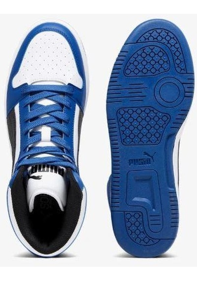 Puma Rebound Layup Ayakkabı 369573 36 Beyaz - Mavi