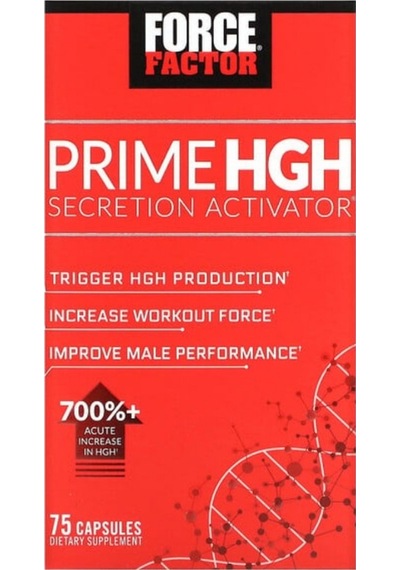 Force Factor, Prime Hgh Secretion Activator, 75 Capsules
