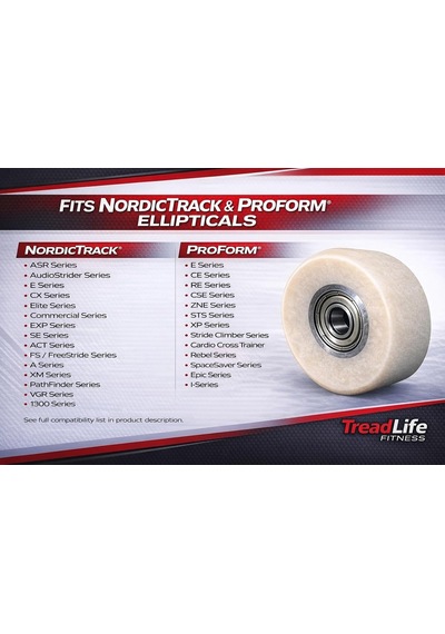 Tr Elips Makaralı Rampa Tekerleği - Nordictrack Audiostrider 990 Eliptik Ntel79061 İle Uyumlu
