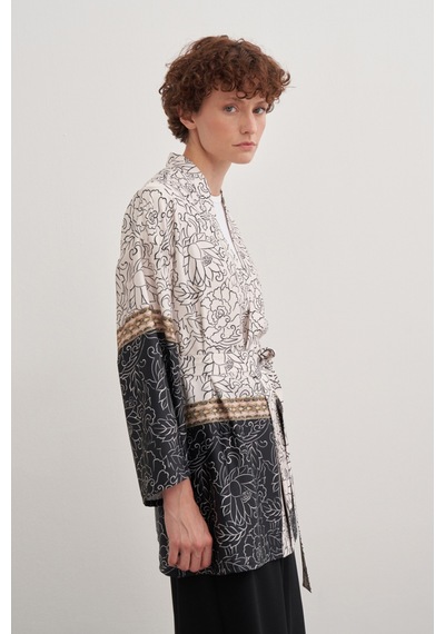 Aker 15269111 Kimono Ekru Ekru
