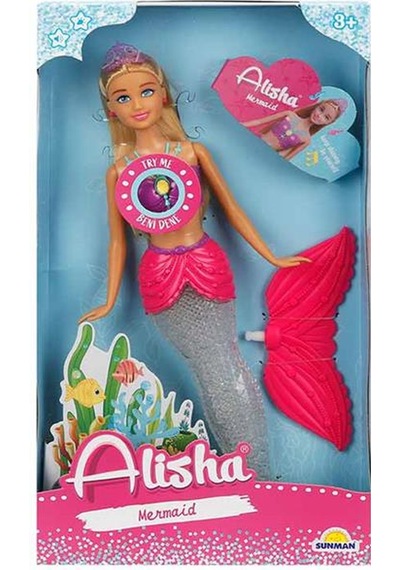 Deniz Kız Set Bebek Alisha 29cm -sun