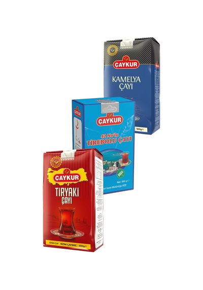 Tiryaki 500gr, Kamelya 500gr, 42 No Tirebolu 500gr Dökme Çay Paketi