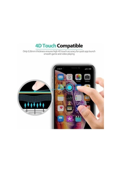 Iphone 12 Pro Max Uyumlu Hayalet Ekran Gizli Tam Kaplayan Kırılmaz Cam Seramik Ekran Koruyucu Film