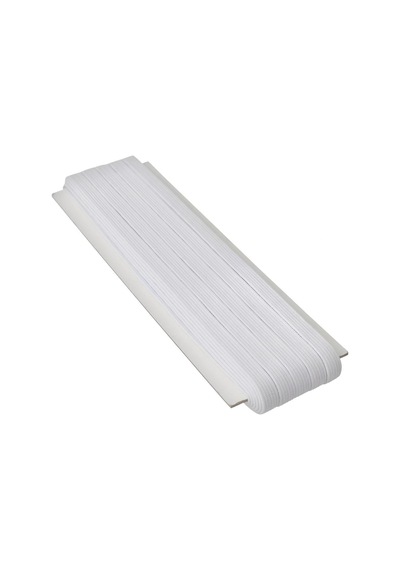 Yassı Lastik 1cm Bel Paça Lastiği Beyaz-10mt
