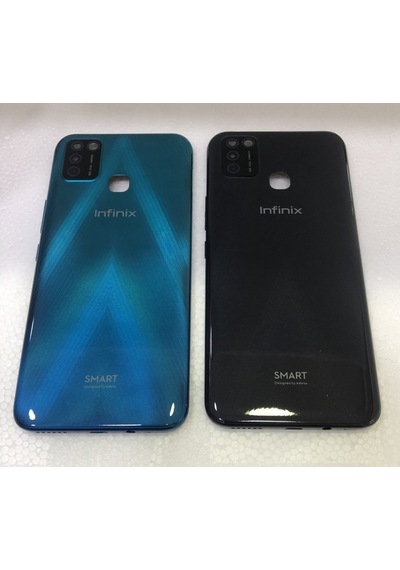 İnfinix Hot 10 Lite Kasa Arka Kapak Pil Kapağı - Mavi