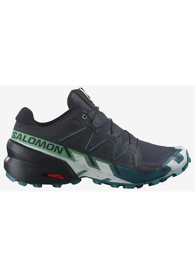 Salomon 474653 Speedcross 6 Carbon/tahitian Tide/white Erkek Outdoor Ayakkabı 001