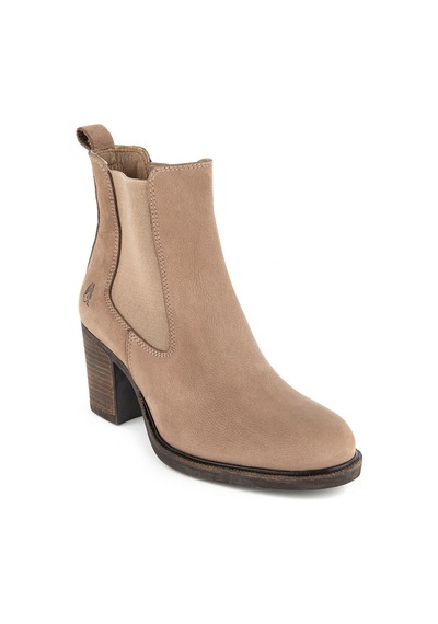 Hush Puppies Engari Bounce Hakiki Deri Kadın Bot Bej