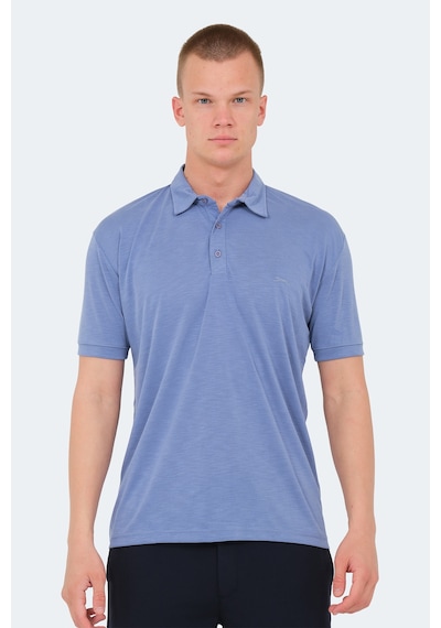 Slazenger Katsuro Erkek Polo Yaka Mor Tişört Mor
