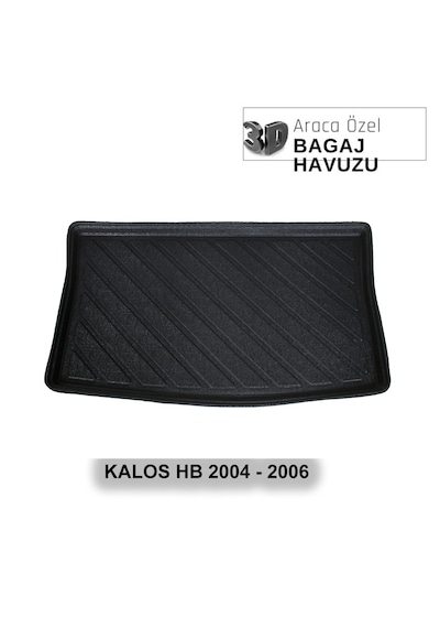 Kalos Hb 2004 - 2006 3d Araca Özel 3d Bagaj Havuzu