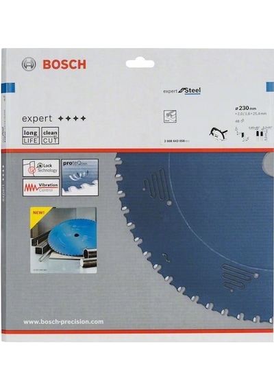 Bosch Expert For Steel 235 x 25.40 MM 48 Diş Daire Testere Bıçağı - 2608643058