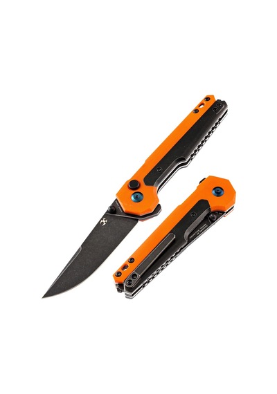 Kansept Edc Tac Turuncu G10 + Titanyum Sap Cpm-s35vn Çelik Kamp Çakı K2009a7