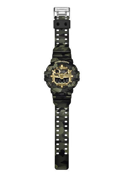 G-shock Analog-dijital Ga-700 Serisi 53.4 Mm Quartz Saat Ga-700cm Altın