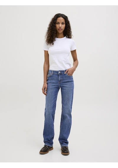 Jack & Jones Kadin Slim Straight Jean - Nice - 12275469 Medium Blue Denim