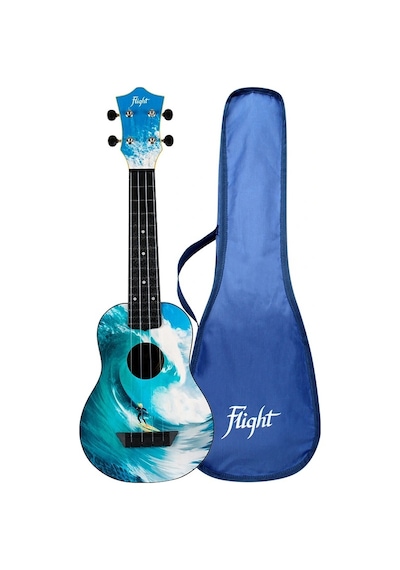 Flight Tus25 Surf Travel Soprano Ukulele