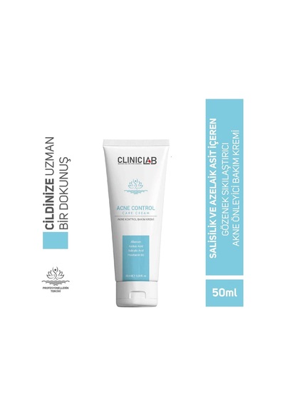 Cliniclab Akne Eğilimli Ciltler İçin Gözenek Sıkılaştırıcı Bakım Kremi 50 ML
