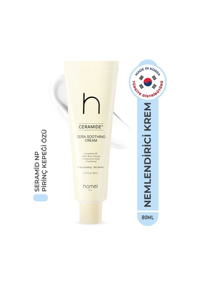 Hamel Ceramide Cera Soothing Kuru ve Hassas Ciltler için Bakım Kremi 80 ML
