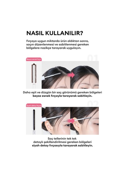 Elektriklenen İnce Teller İçin Sabitleyici Saç Maskarası Mılk Baobab Flyaway Hair Fixer Mascara