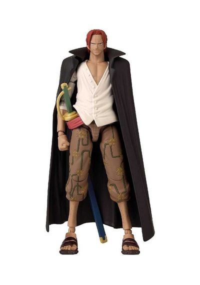 Bandai 16 Cm Shanks Poz Verilebilir Figür - Anime Heroes One Piece Serisi 36935