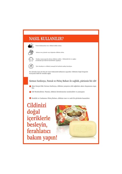 Nesti Dante Sabun Dolce Vivere Venezia Vegan Bakım 250 G