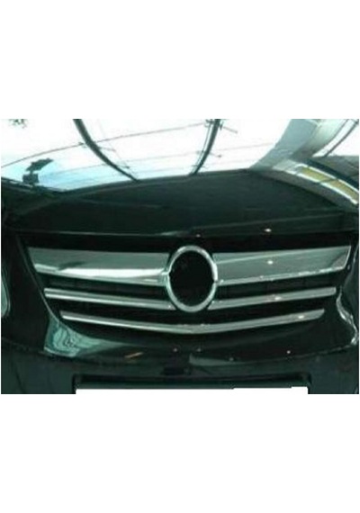 Opel Antara Krom Ön Panjur 3 Prç. 2006 Üzeri P.Çelik