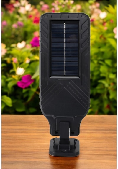 Cob Ledli Uzaktan Kumandalı Sensörlü Güneş Enerjili Solar Bahçe Sokak Duvar Aydınlatma Armatürü