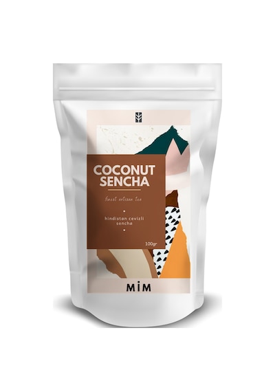 Mim Tea Coconut Sencha Tea Hindistan Cevizli Yeşil Çay 100 G
