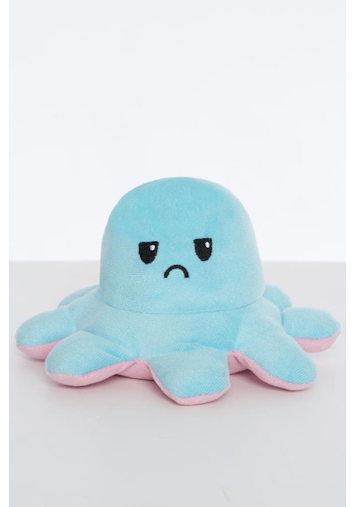 Pufu Toys Sevimli Yüz Değiştiren Ahtapot Çok Renkli
