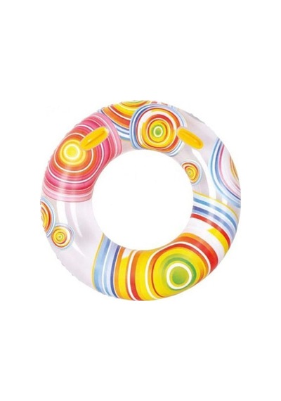 Altıs A 140 Şeker Desenli Şişme Simit 106 Cm Çok Renkli