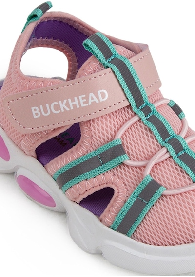 Buckhead Işıklı Ve Nefes Alabilen Hafif Çocuk Sandaleti Pembe Yeşil
