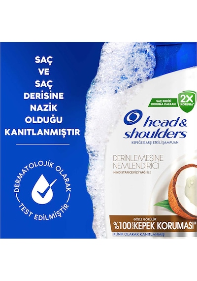 Head & Shoulders Derinlemesine Nemlendirici Hindistan Cevizi Şampuan 330 ML