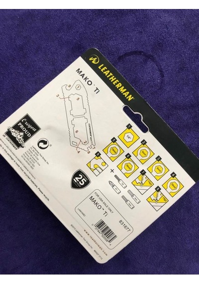 Leatherman Mako Ti Bisiklet Tamir Seti - Sporcu Cep Tamir Seti