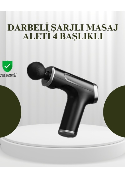 Usb Type-c Şarjlı Taşınabilir Masaj Tabancası Diğer