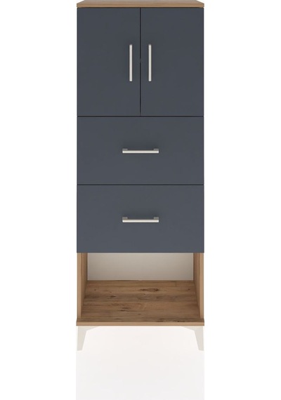 Arges Dolap 2 Raflı 2 Çekmeceli 2 Kapaklı 60x30x163 Çam-antrasit Atlas Çam Arges Dolap 2 Raflı 2 Çekmeceli 2 Kapaklı 60x30x163 Çam-antrasit Atlas Çam