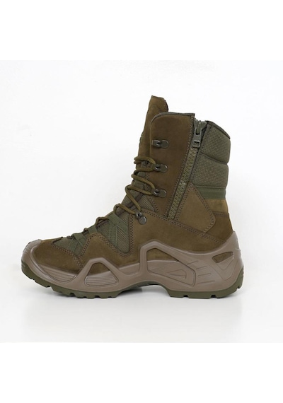 M1491 Vogel Tactical Fermuarlı Haki Askeri Bot 4 Mevsim Haki