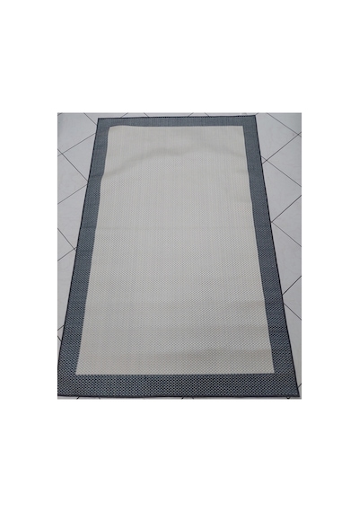 Sisal Dokuma Çamaşırmakinesinde Yıkanabilen Halı Gri