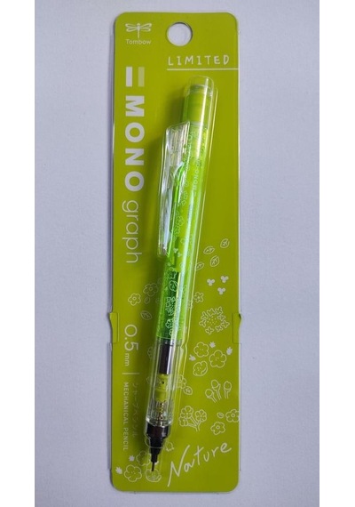 Tombow Mono Graph Nature Collection 0.5mm Mekanik Kurşun Kalem Botanical / Dpbxc-142b Yeşil