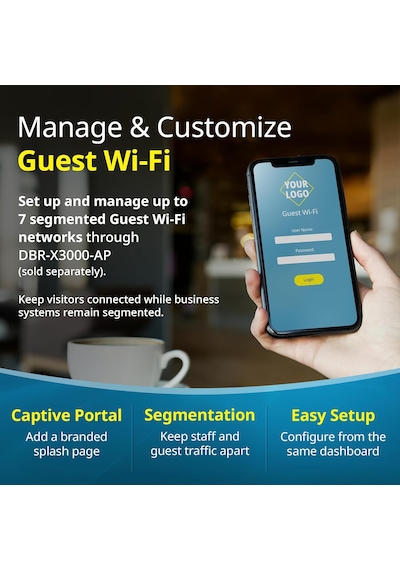 D-link Br-x3000-ap Ax3000 Wi-fi 6 Smart Access Point