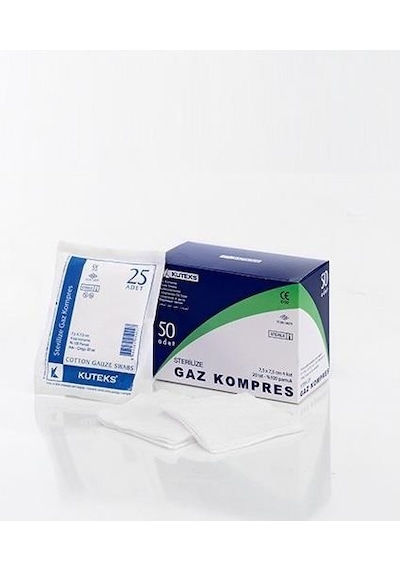 Kuteks Gaz Kompres 7,5 x 7,5cm 50li