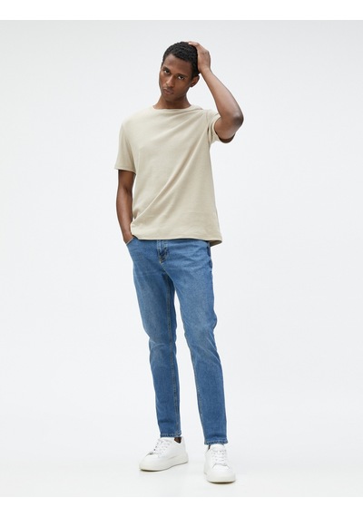 Koton Skinny Fit Kot Pantolon - Michael Jean Açık İndigo 3sam40113nd 3SAM40113ND600 Açık İndigo Koton Skinny Fit Kot Pantolon - Michael Jean Açık İndigo 3sam40113nd 3SAM40113ND600 Açık İndigo