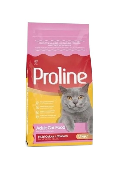 Yetişkin Kedi Mama Tavuklu Multicolor1200g 1 Adet
