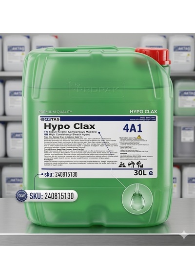Hypo Clax 4A1 Yoğun Kıvamlı Çamaşır Suyu 30 Litre N11.4982